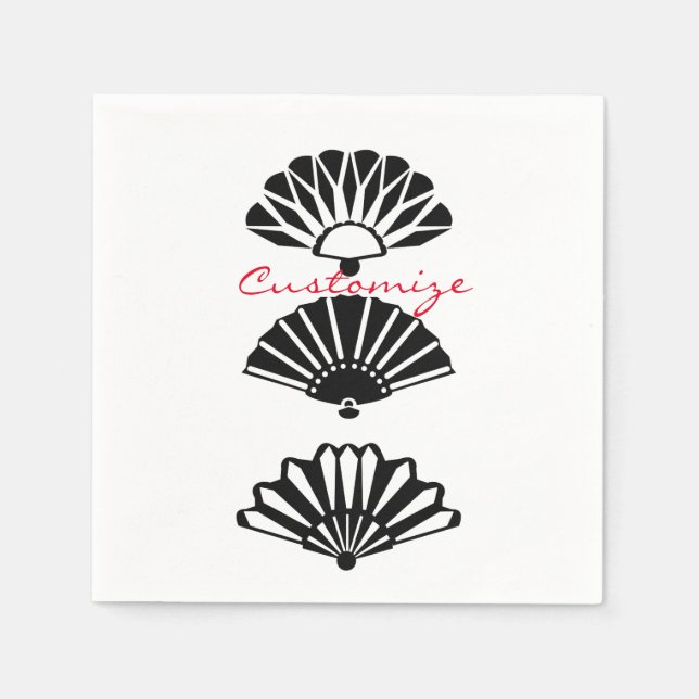 Japan Fans Thunder_Cove Napkins (Front)
