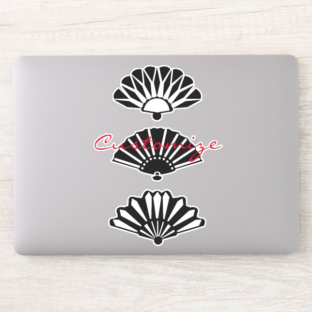 Japan Fans Thunder_Cove Sticker (Computer)