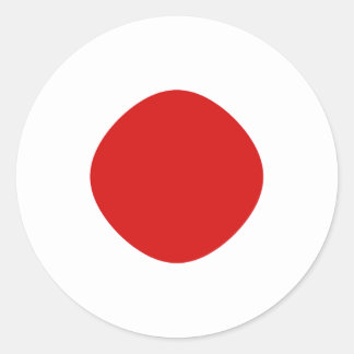 Japan Fisheye Flag Sticker