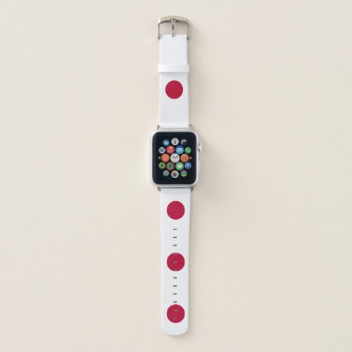 Japan Flag Apple Watch Band