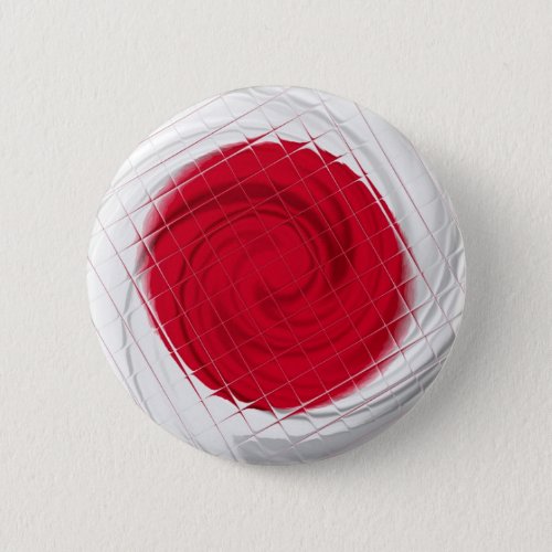 Japan Flag Artwork Pinback Button