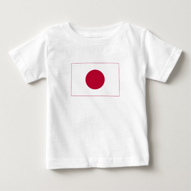 Japan Flag Baby T-Shirt (Front)