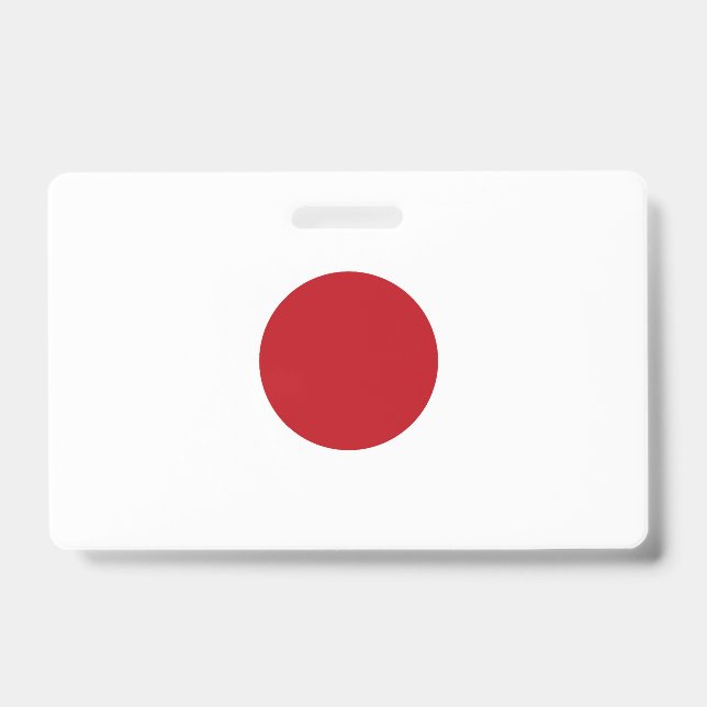 Japan flag badge (Front)