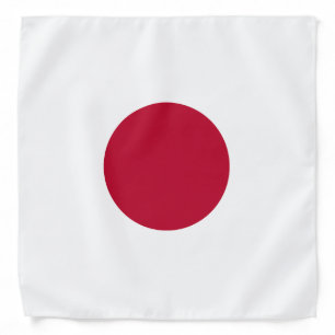 Japan flag bandana