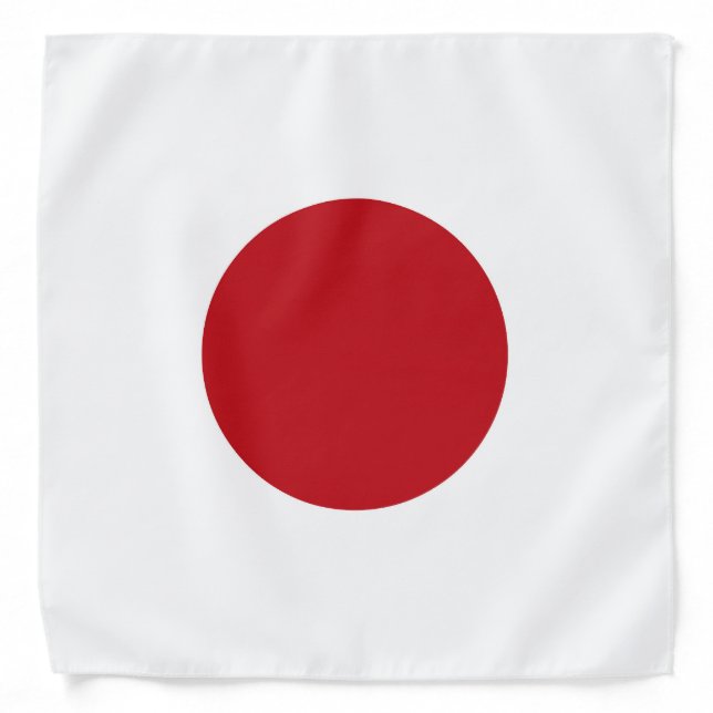 Japan flag bandana (Front)