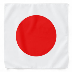Japan Flag Bandana