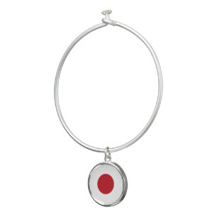 Japan flag bangle bracelet