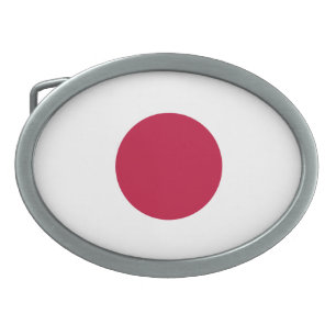 Japan Flag Belt Buckle