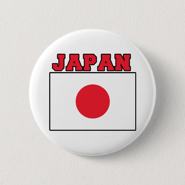 Japan Flag Button (Front)