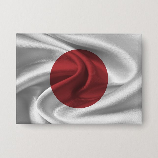 Japan Flag Button (Front)