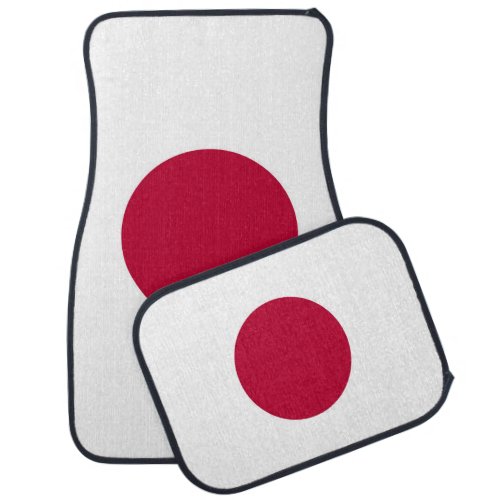 japan flag car floor mat