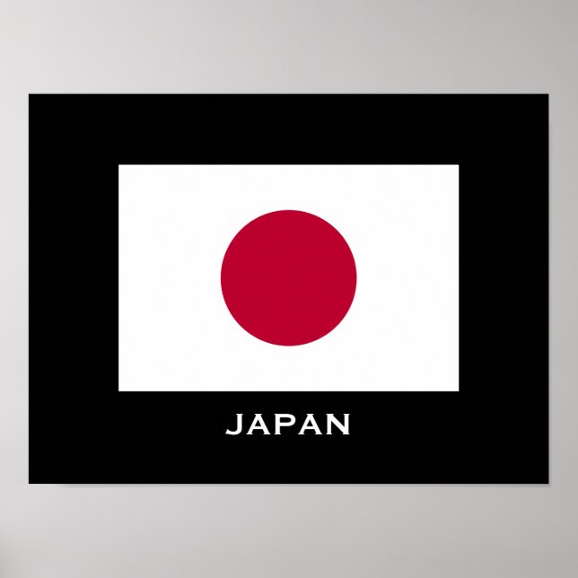 Japan - Flag Classic Poster (Front)