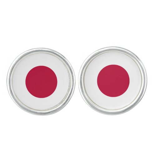 Japan Flag Cufflinks