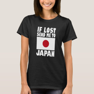 Japan Flag Design  If lost send me to Japan Premiu T-Shirt