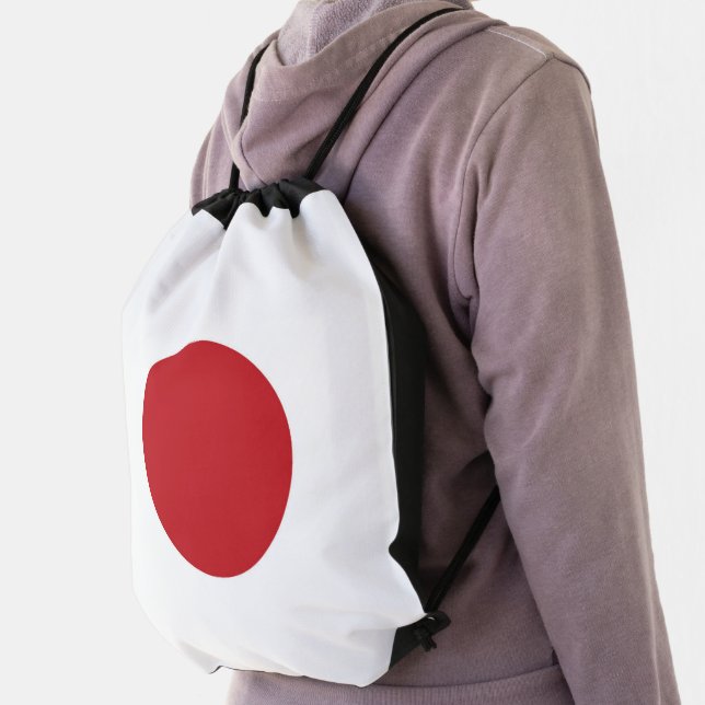 Japan flag drawstring bag (Insitu)