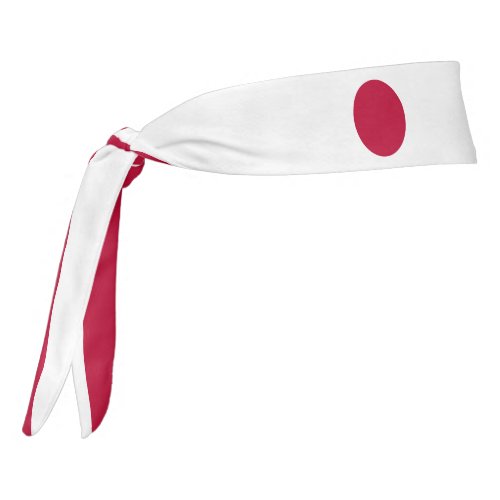 Japan Flag Elegant Patriotic Tie Headband