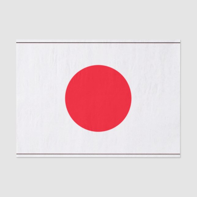Japan Flag Gift Tissue Paper (Front)