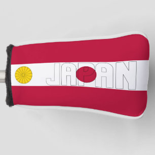 Japan Flag Gorgeous Patriotic Golf Head Cover