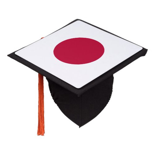 Japan Flag Graduation Cap Topper