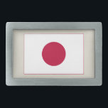 Japan Flag: Hinomaru, Nisshōki, Red Rising Sun Belt Buckle<br><div class="desc">The Hinomaru: Japan's Timeless Symbol - The Hinomaru, or Nisshōki, is the national flag of Japan. Its simple design, consisting of a red circle on a white background, has deep historical and cultural significance. - History - The origins of the Hinomaru can be traced back to ancient times. The red...</div>