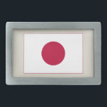 Japan Flag: Hinomaru, Nisshōki, Red Rising Sun Belt Buckle<br><div class="desc">The Hinomaru: Japan's Timeless Symbol - The Hinomaru, or Nisshōki, is the national flag of Japan. Its simple design, consisting of a red circle on a white background, has deep historical and cultural significance. - History - The origins of the Hinomaru can be traced back to ancient times. The red...</div>