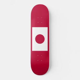 Japan Flag: Hinomaru, Nisshōki, Red Rising Sun Skateboard