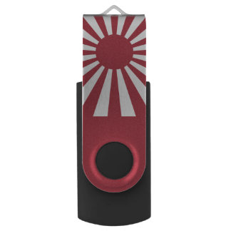 Japan Flag: Imperial Rising Sun Edo to WW2 Flash Drive