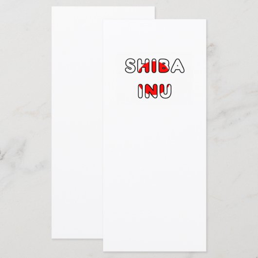 Japan-flag in shiba inu name (Front/Back)