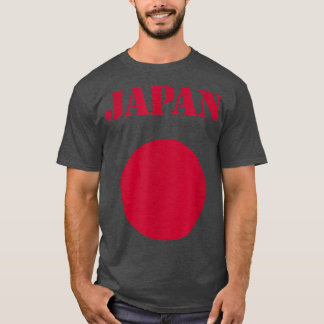 Japan Flag  Japanese Flag Tee Shirt 