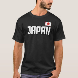 Japan Flag Japanese Pride Athletic Style Country T-Shirt