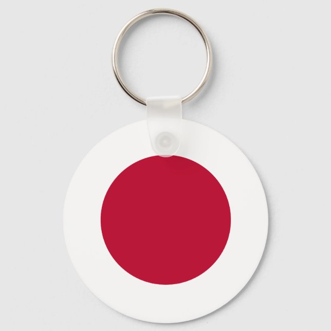 Japan Flag Keychain (Front)