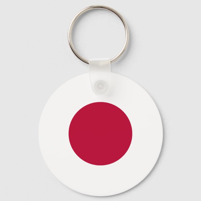 Japan Flag Keychain (Front)