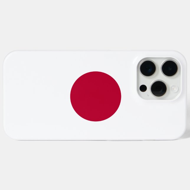 Japan Flag: Land of Rising Sun, Hinomaru, Nisshōki Case-Mate iPhone Case (Back (Horizontal))