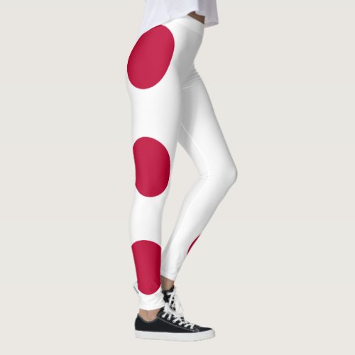 Japan Flag Leggings