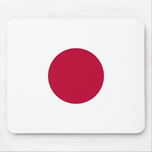 Japan Flag Mouse Pad
