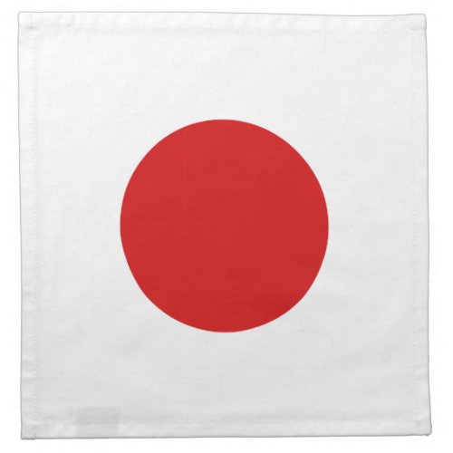 Japan Flag Napkin