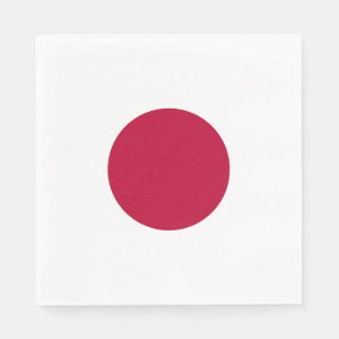 Japan Flag Napkins