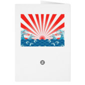 Japan Flag - NIPPON Cards (Back)