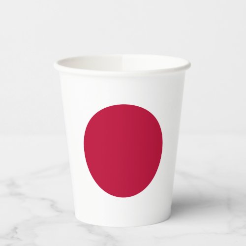 Japan Flag Paper Cups