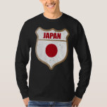 Japan Flag Patch For Japanese And Who Love Japan T-Shirt