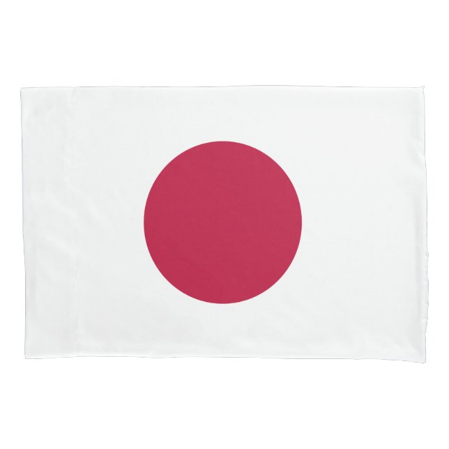 Japan Flag Pillow Case (Front)