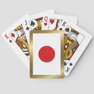 Japan Flag Playing Cards
