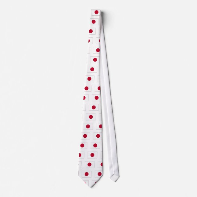 Japan Flag Products Tie (Front)