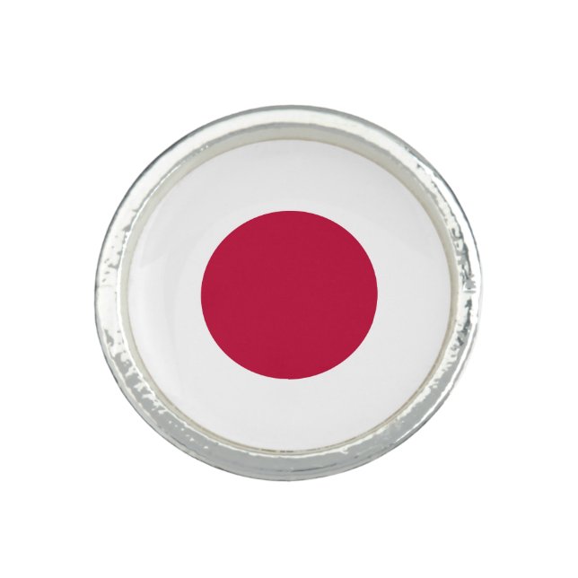 Japan Flag Ring (Front)