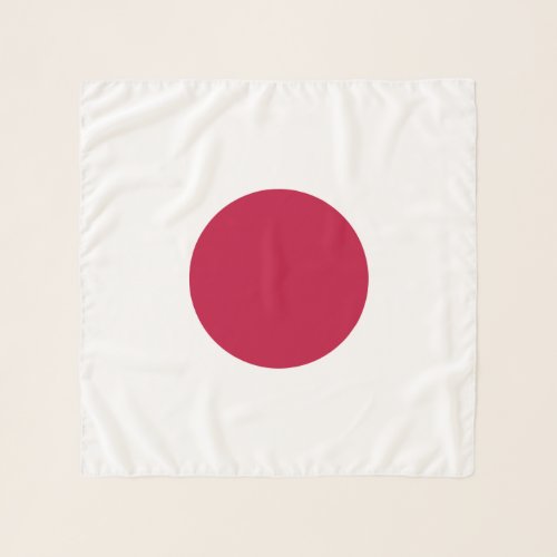 Japan Flag Scarf
