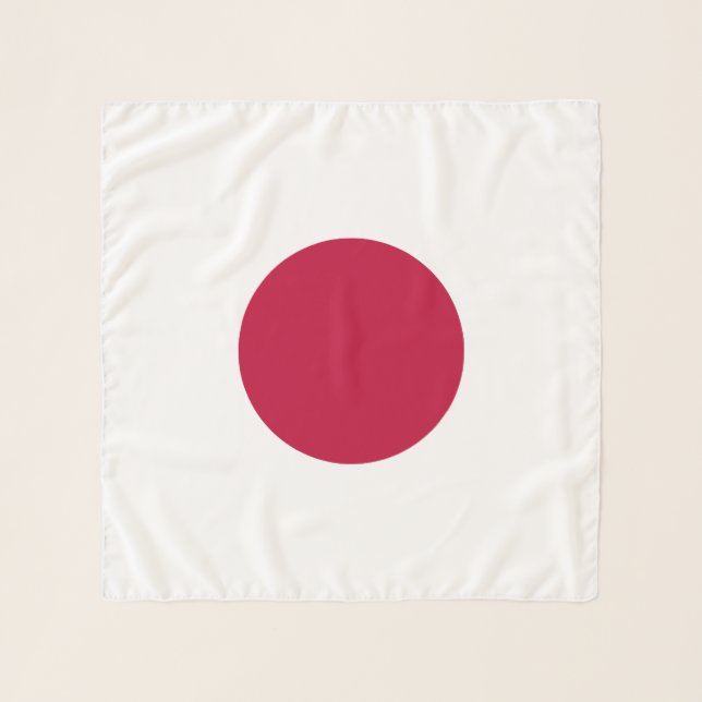 Japan Flag Scarf (Front)