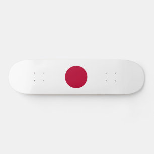 Japan Flag Skateboard