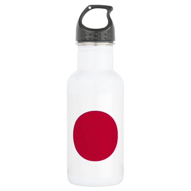 Japan Flag Stainless Steel Water Bottle (Front)