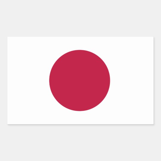 Japan Flag Sticker | Zazzle.com