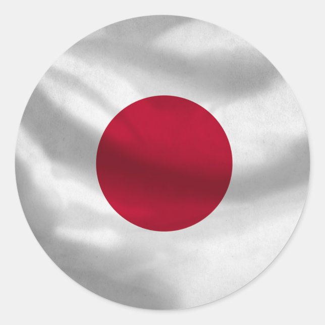 Japan Flag Sticker (Front)
